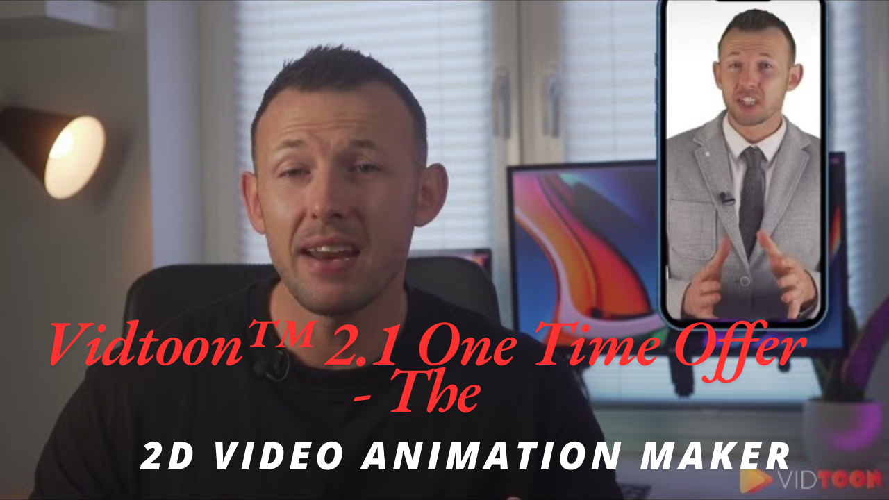 Vidtoon™ 2.1 One Time Offer - The